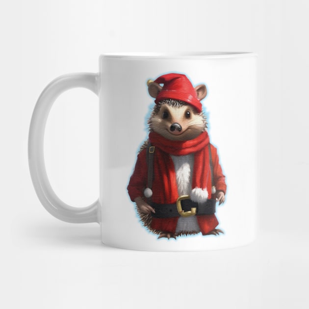 Santa Hedgehog by JnS Merch Store